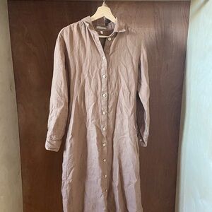 Lithuanian Linen Shirtdress